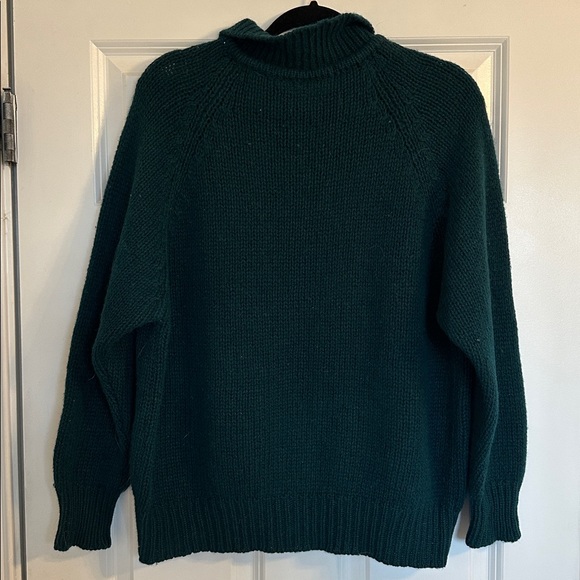 Dark Green Knit Sweater - Picture 6 of 6